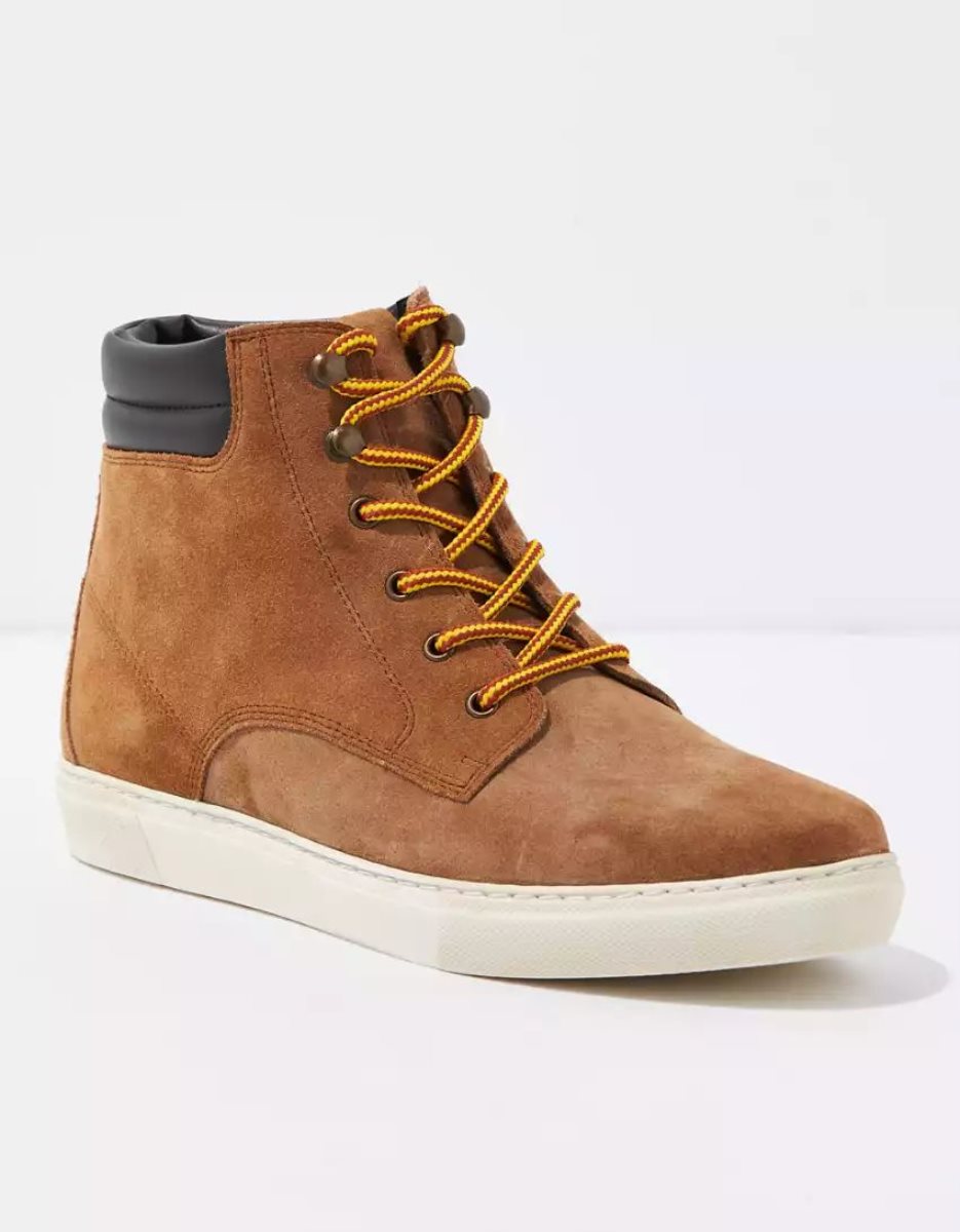 Bottes American Eagle AE Workwear Strada Marron Homme | SIL-72964620